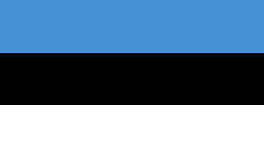 estonia Personalized bike stickers with your name and flag