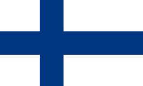 finland Personalized bike stickers with your name and flag
