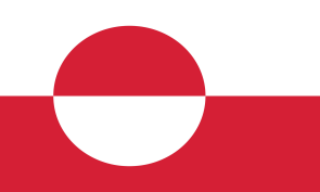 greenland Personalized bike stickers with your name and flag