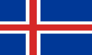 iceland Personalized bike stickers with your name and flag