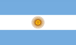 argentina Personalized bike stickers with your name and flag