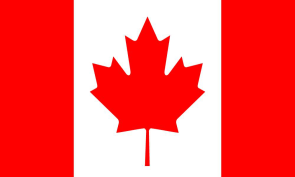 canada Personalized bike stickers with your name and flag