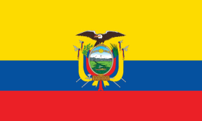 ecuador Personalized bike stickers with your name and flag