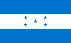 honduras Personalized bike stickers with your name and flag