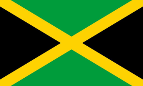 jamaica Personalized bike stickers with your name and flag