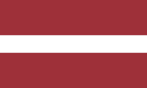 latvia Personalized bike stickers with your name and flag