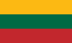 lithuania Personalized bike stickers with your name and flag