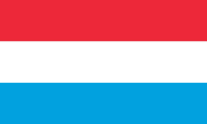 luxembourg Personalized bike stickers with your name and flag