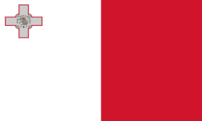 malta Personalized bike stickers with your name and flag