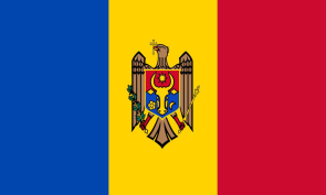 moldova Personalized bike stickers with your name and flag