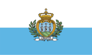 sanmarino Personalized bike stickers with your name and flag