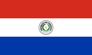 paraguay Personalized bike stickers with your name and flag