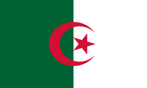 algeria Personalized bike stickers with your name and flag