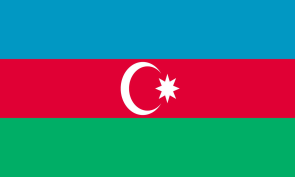azerbaijan Personalized bike stickers with your name and flag