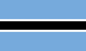 botswana Personalized bike stickers with your name and flag