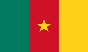 cameroon Personalized bike stickers with your name and flag
