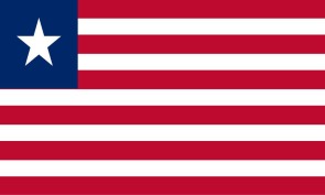 liberia Personalized bike stickers with your name and flag