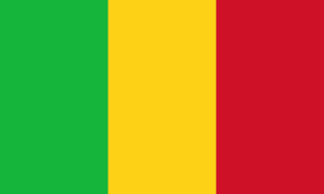 mali Personalized bike stickers with your name and flag