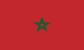 morocco Personalized bike stickers with your name and flag