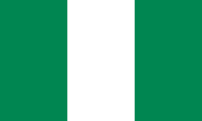 nigeria Personalized bike stickers with your name and flag