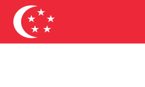 singapore Personalized bike stickers with your name and flag