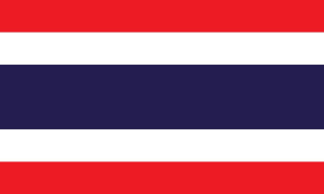 thailand Personalized bike stickers with your name and flag